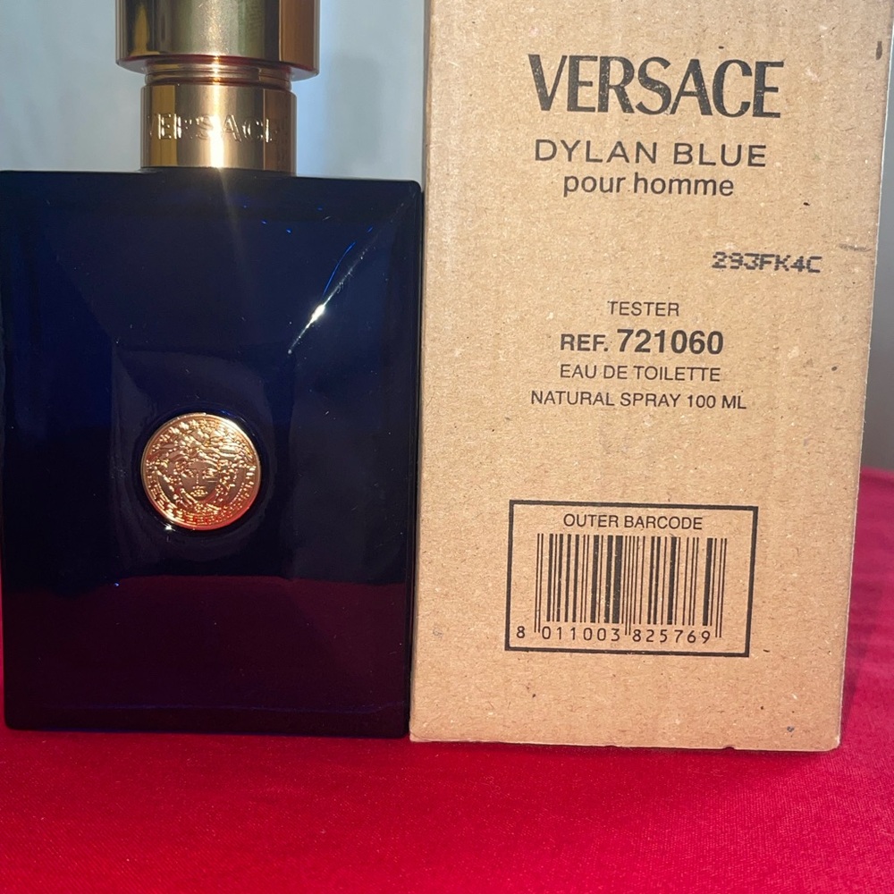 Versace Dylan Blue Pour Homme Eau de Toilette Tester Spray 100ml Men’s Brand New - Picture 7 of 9